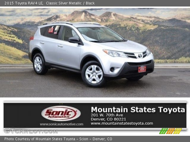 2015 Toyota RAV4 LE in Classic Silver Metallic