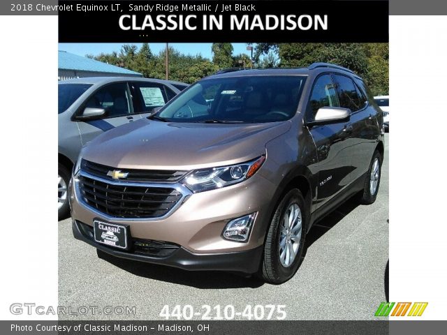 2018 Chevrolet Equinox LT in Sandy Ridge Metallic