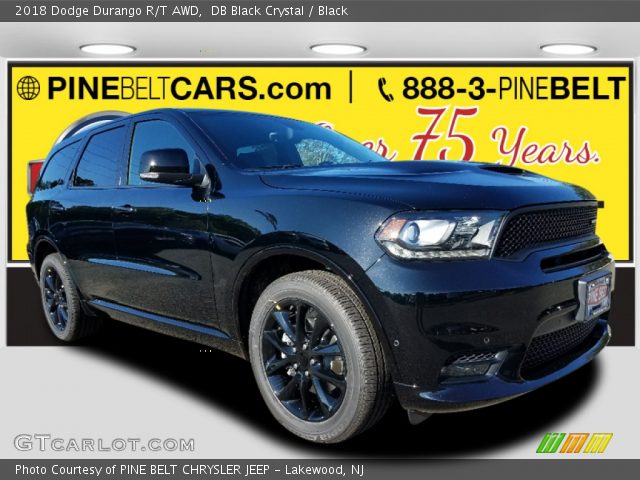 2018 Dodge Durango R/T AWD in DB Black Crystal