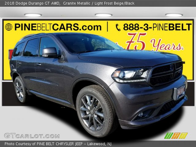 2018 Dodge Durango GT AWD in Granite Metallic