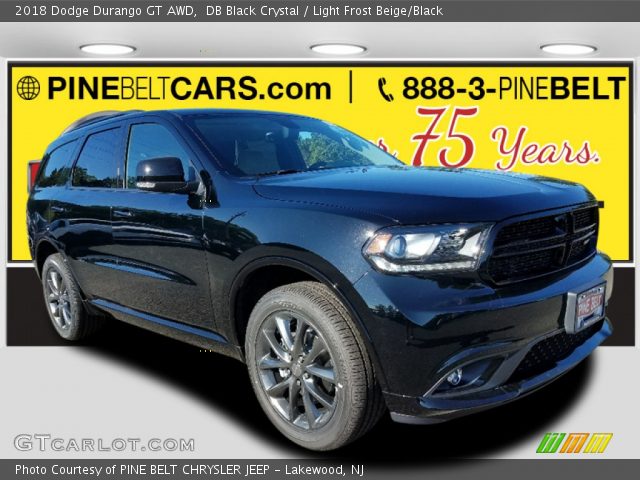 2018 Dodge Durango GT AWD in DB Black Crystal