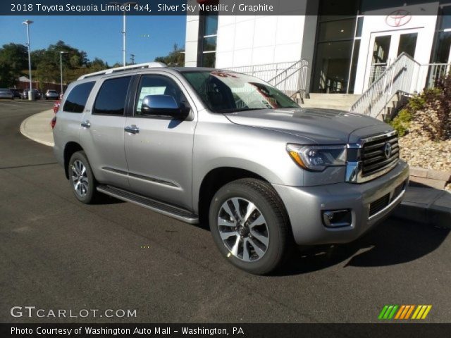 2018 Toyota Sequoia Limited 4x4 in Silver Sky Metallic