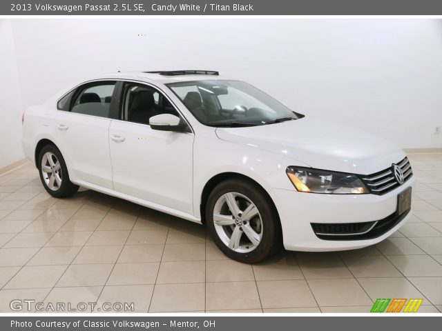 2013 Volkswagen Passat 2.5L SE in Candy White