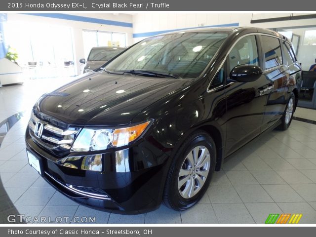 2015 Honda Odyssey EX-L in Crystal Black Pearl