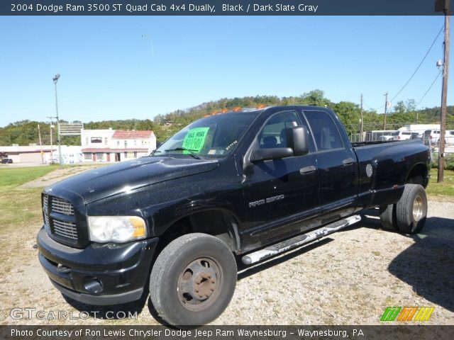 2004 Dodge Ram 3500 ST Quad Cab 4x4 Dually in Black