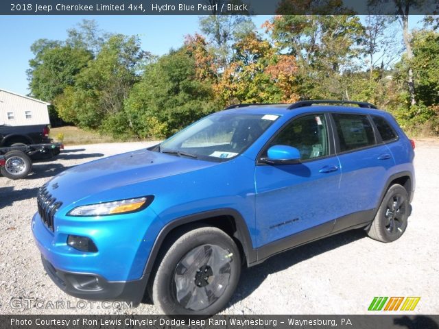 2018 Jeep Cherokee Limited 4x4 in Hydro Blue Pearl