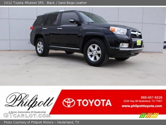 2012 Toyota 4Runner SR5 in Black