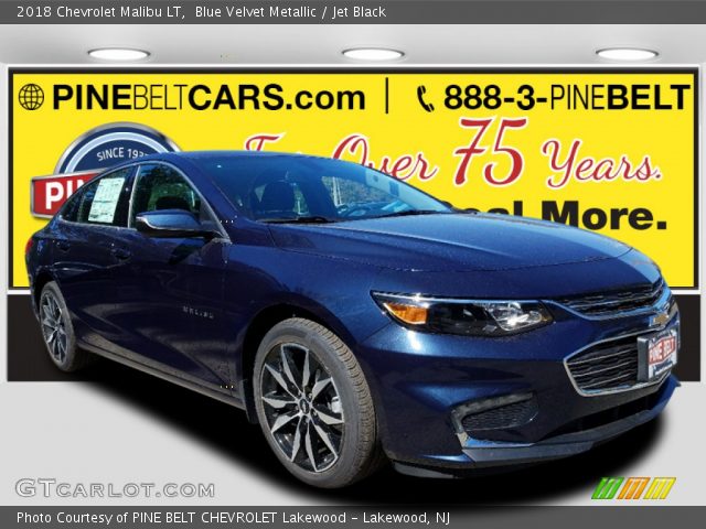 2018 Chevrolet Malibu LT in Blue Velvet Metallic
