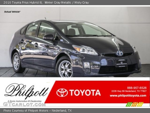 2010 Toyota Prius Hybrid III in Winter Gray Metallic