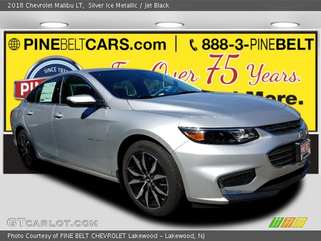 2018 Chevrolet Malibu LT in Silver Ice Metallic