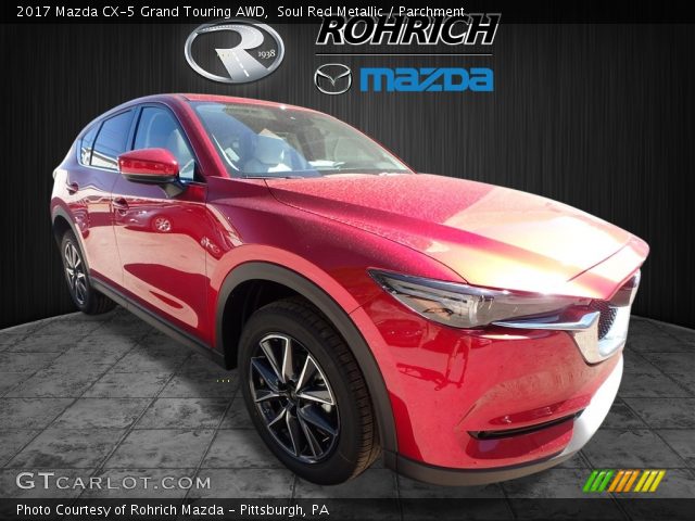 2017 Mazda CX-5 Grand Touring AWD in Soul Red Metallic