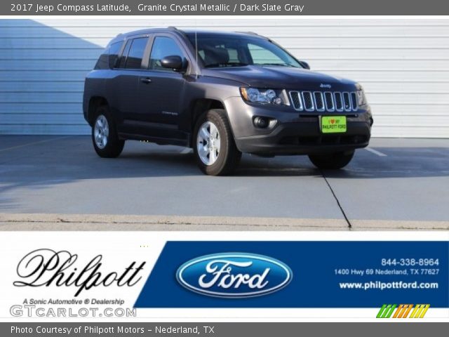 2017 Jeep Compass Latitude in Granite Crystal Metallic