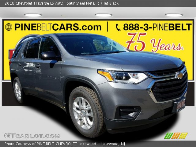 2018 Chevrolet Traverse LS AWD in Satin Steel Metallic