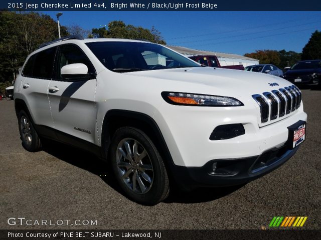 2015 Jeep Cherokee Limited 4x4 in Bright White