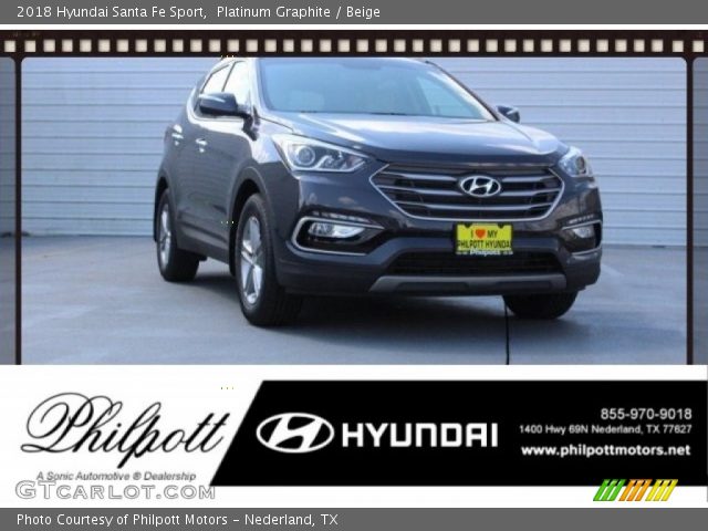2018 Hyundai Santa Fe Sport  in Platinum Graphite