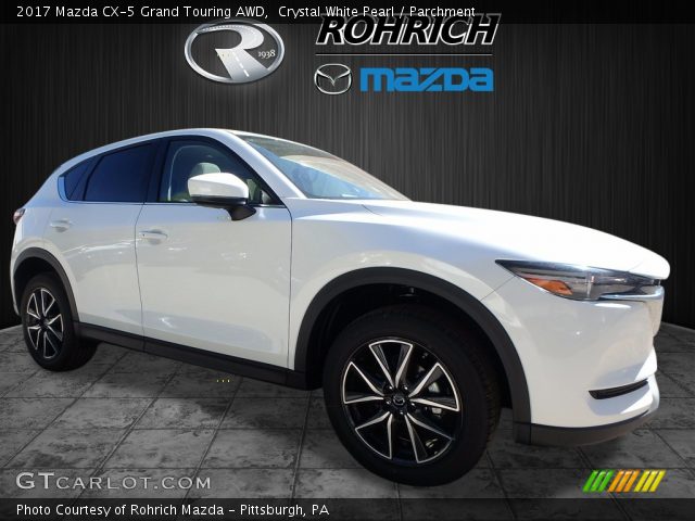 2017 Mazda CX-5 Grand Touring AWD in Crystal White Pearl