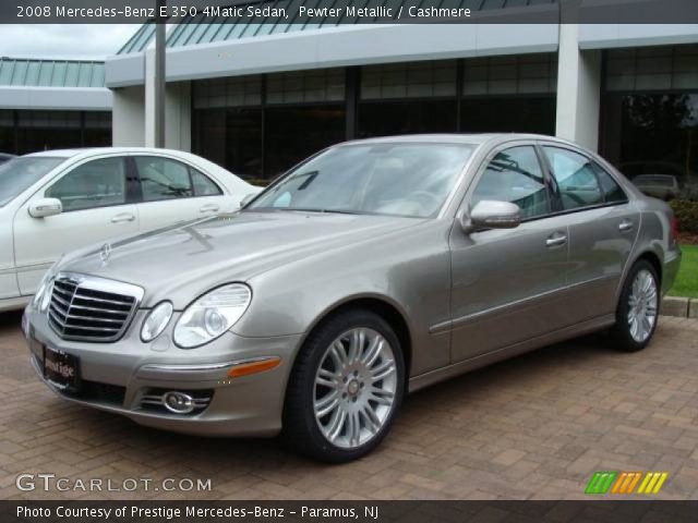 2008 Mercedes-Benz E 350 4Matic Sedan in Pewter Metallic