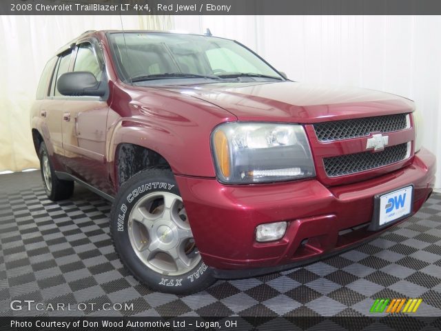 2008 Chevrolet TrailBlazer LT 4x4 in Red Jewel