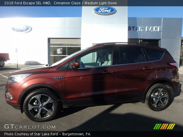 2018 Ford Escape SEL 4WD in Cinnamon Glaze