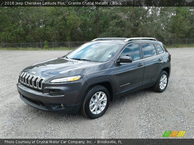 2018 Jeep Cherokee Latitude Plus in Granite Crystal Metallic
