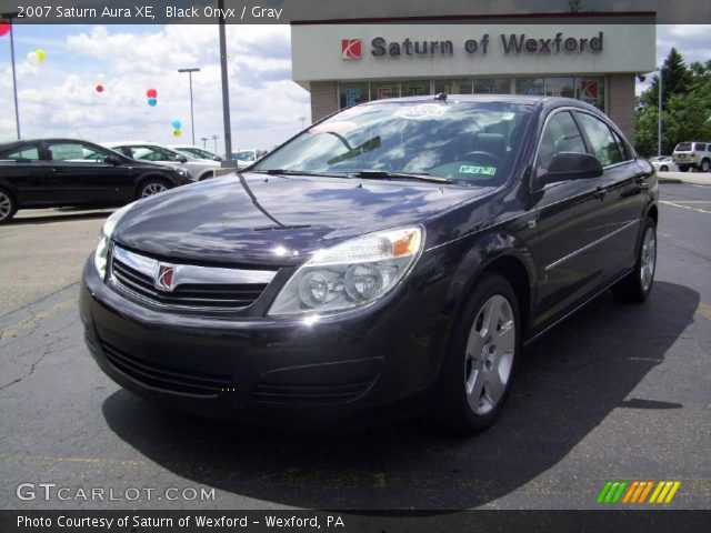 2007 Saturn Aura XE in Black Onyx