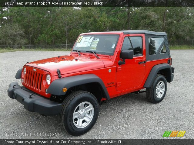2017 Jeep Wrangler Sport 4x4 in Firecracker Red