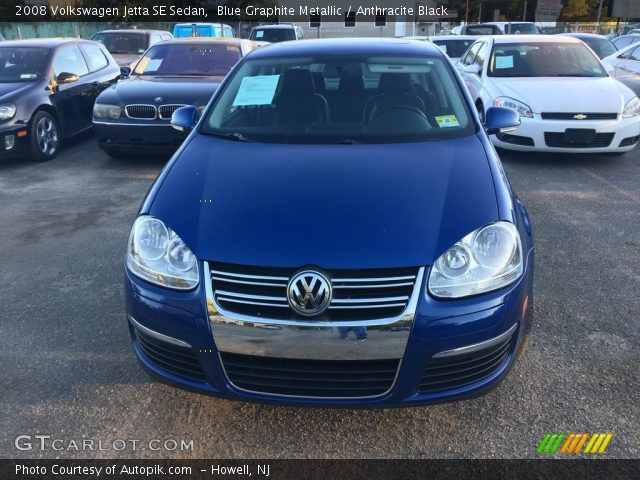 2008 Volkswagen Jetta SE Sedan in Blue Graphite Metallic