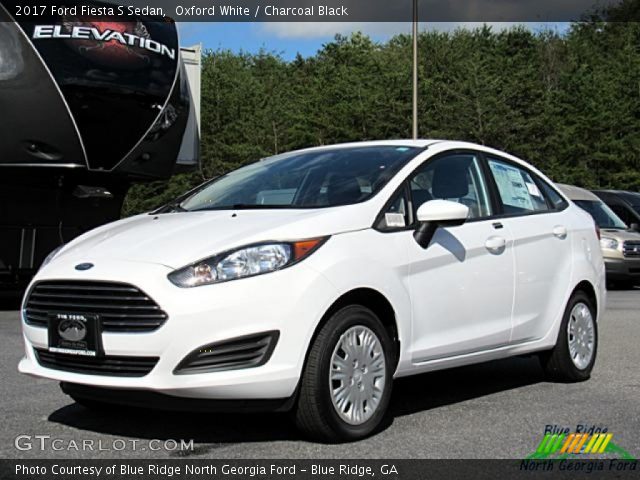 2017 Ford Fiesta S Sedan in Oxford White