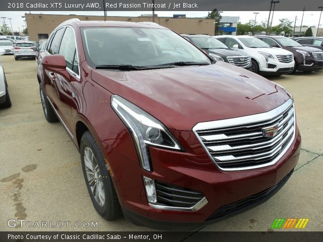 2018 Cadillac XT5 Luxury AWD in Red Passion Tintcoat