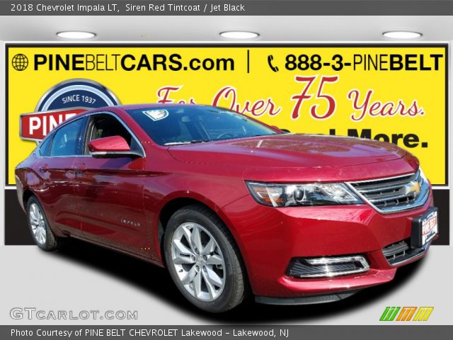 2018 Chevrolet Impala LT in Siren Red Tintcoat