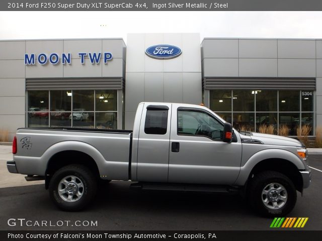 2014 Ford F250 Super Duty XLT SuperCab 4x4 in Ingot Silver Metallic