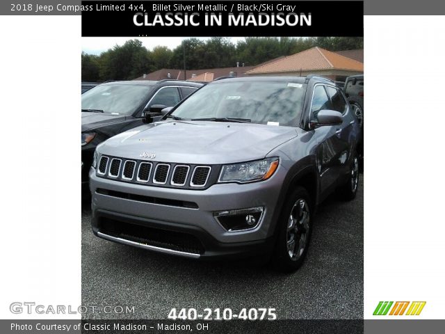 2018 Jeep Compass Limited 4x4 in Billet Silver Metallic