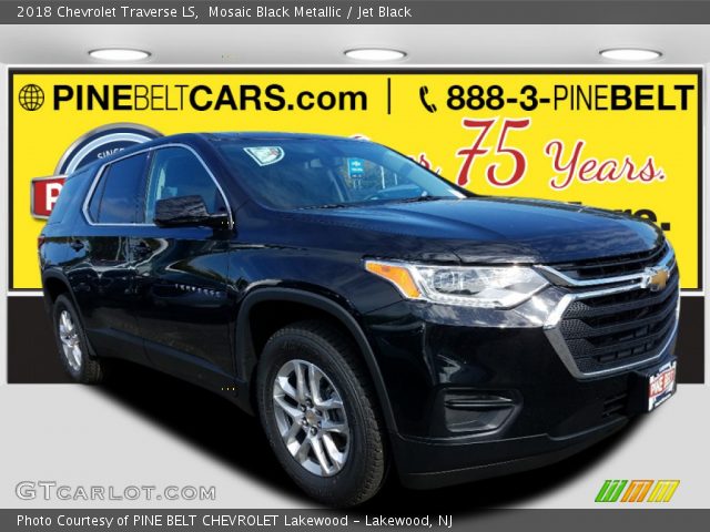 2018 Chevrolet Traverse LS in Mosaic Black Metallic