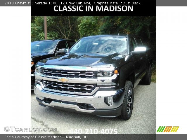 2018 Chevrolet Silverado 1500 LTZ Crew Cab 4x4 in Graphite Metallic