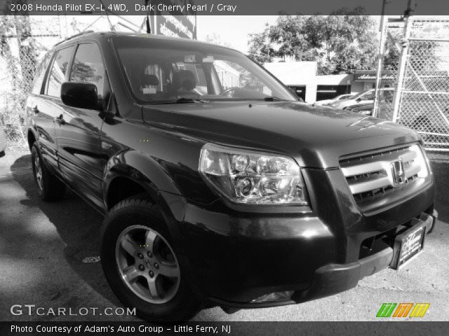 2008 Honda Pilot EX-L 4WD in Dark Cherry Pearl