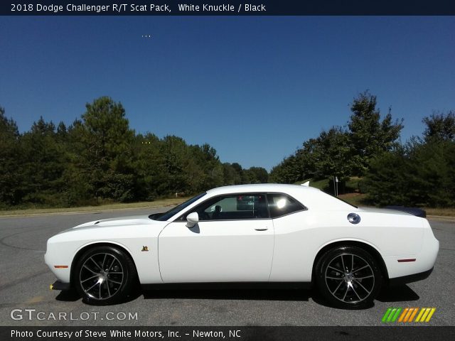 2018 Dodge Challenger R/T Scat Pack in White Knuckle