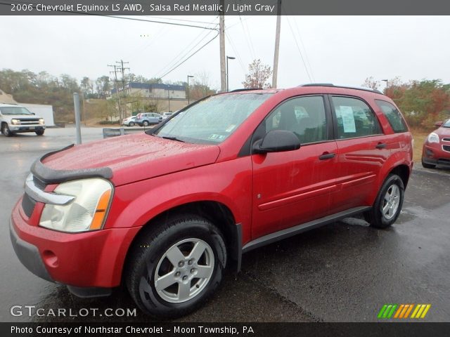 2006 Chevrolet Equinox LS AWD in Salsa Red Metallic
