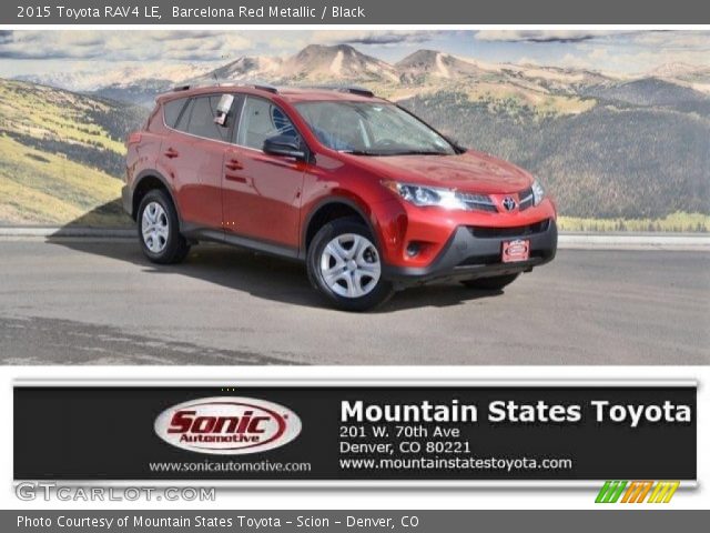 2015 Toyota RAV4 LE in Barcelona Red Metallic