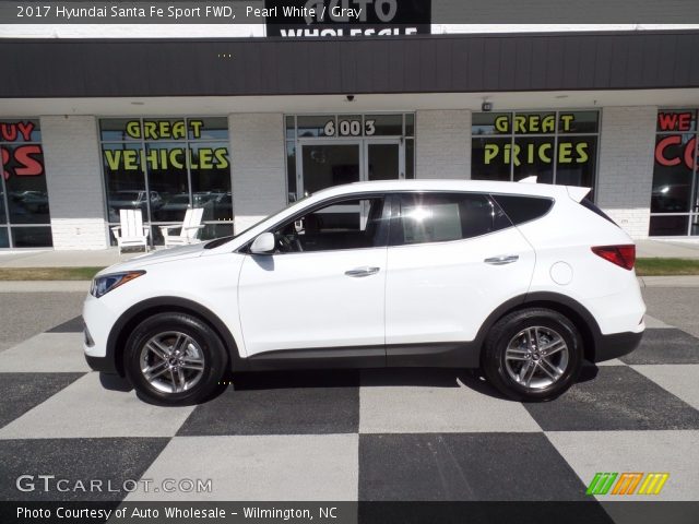 2017 Hyundai Santa Fe Sport FWD in Pearl White