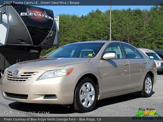 2007 Toyota Camry LE in Desert Sand Mica
