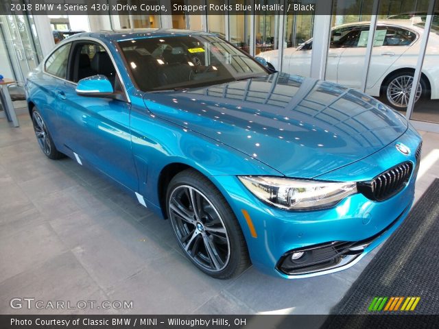 2018 BMW 4 Series 430i xDrive Coupe in Snapper Rocks Blue Metallic