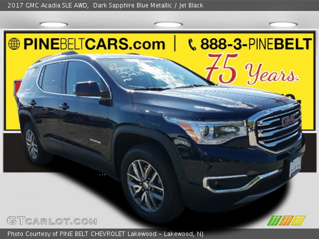 2017 GMC Acadia SLE AWD in Dark Sapphire Blue Metallic