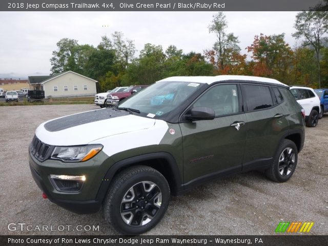 2018 Jeep Compass Trailhawk 4x4 in Olive Green Pearl