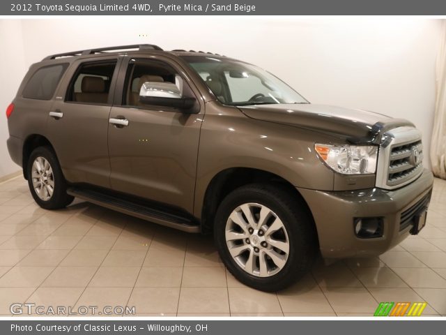 2012 Toyota Sequoia Limited 4WD in Pyrite Mica