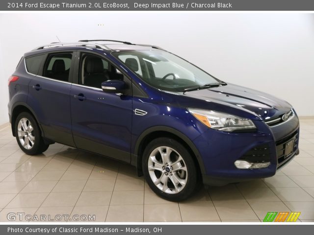 2014 Ford Escape Titanium 2.0L EcoBoost in Deep Impact Blue