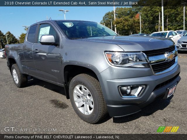 2018 Chevrolet Colorado LT Extended Cab 4x4 in Satin Steel Metallic