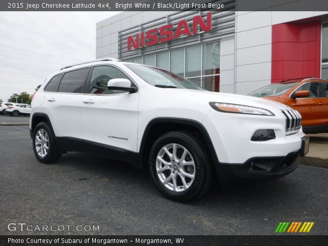 2015 Jeep Cherokee Latitude 4x4 in Bright White