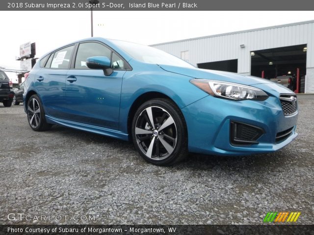 2018 Subaru Impreza 2.0i Sport 5-Door in Island Blue Pearl