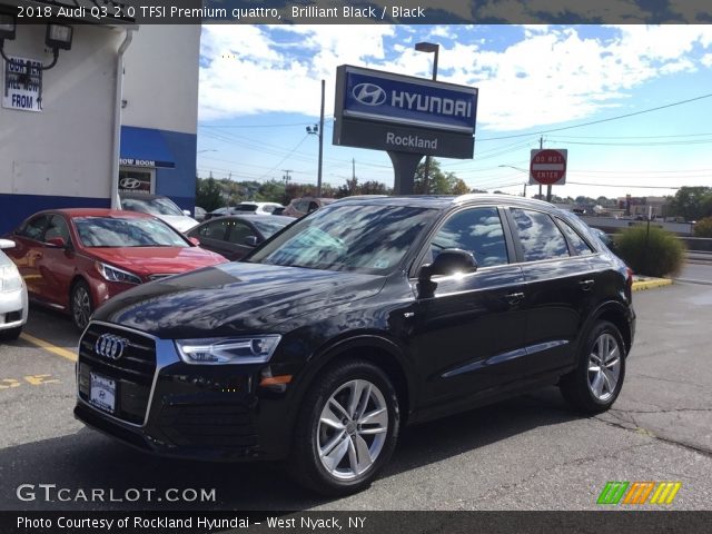 2018 Audi Q3 2.0 TFSI Premium quattro in Brilliant Black