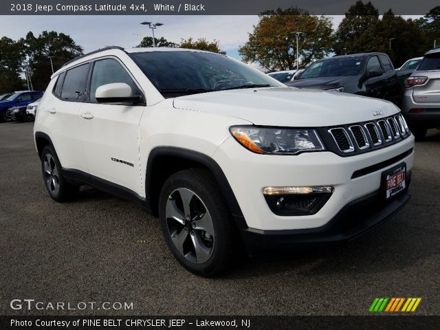 2018 Jeep Compass Latitude 4x4 in White